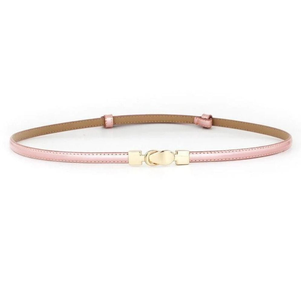 Ceinture en Cuir pour Femme Modèle Airoro rose
