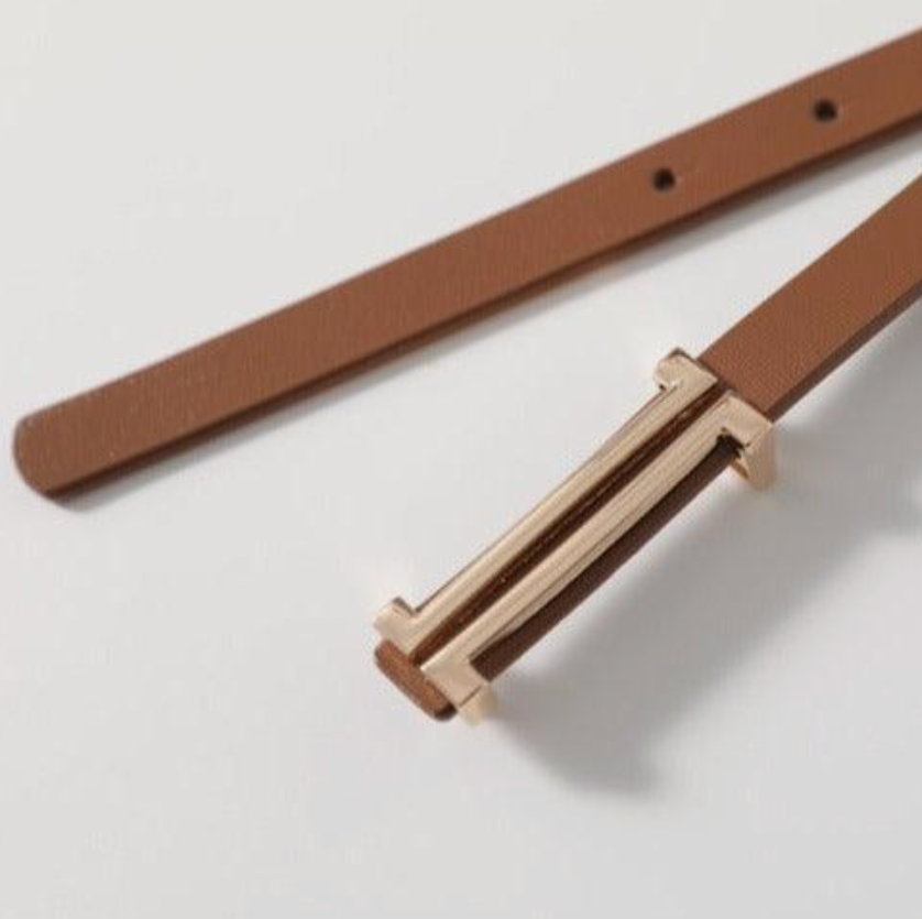 Ceinture en Cuir pour Femme Modèle Claomeia - La Ceinturerie