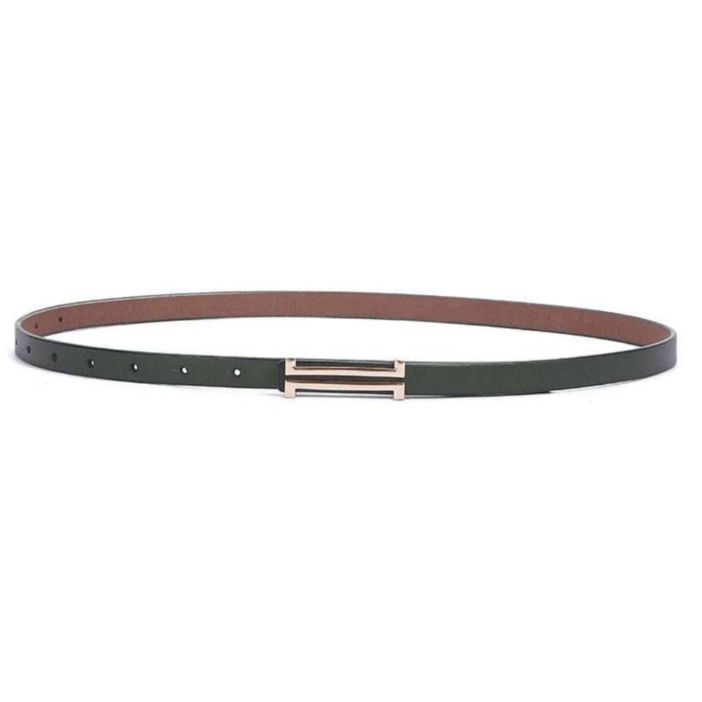 Ceinture en Cuir pour Femme Modèle Claomeia - La Ceinturerie