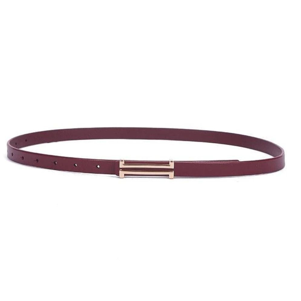Ceinture en Cuir pour Femme Modèle Claomeia - La Ceinturerie