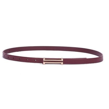 Ceinture en Cuir pour Femme Modèle Claomeia - La Ceinturerie