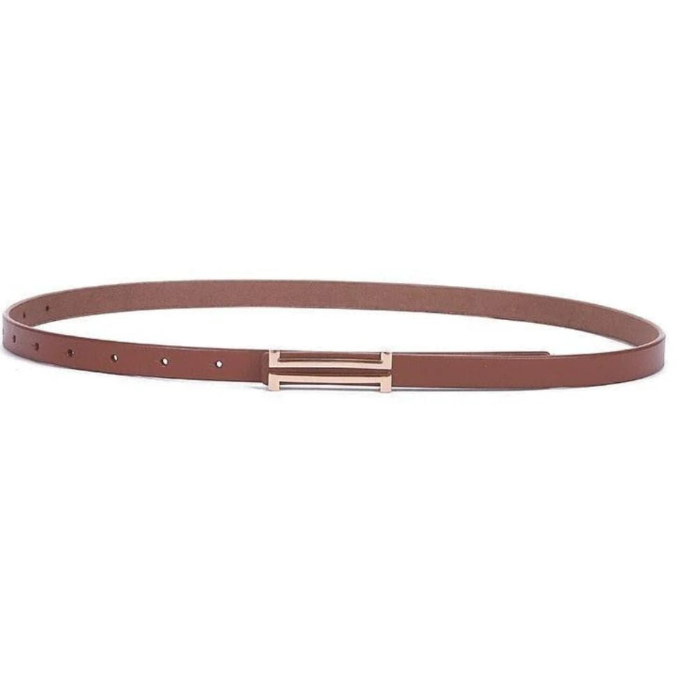 Ceinture en Cuir pour Femme Modèle Claomeia - La Ceinturerie