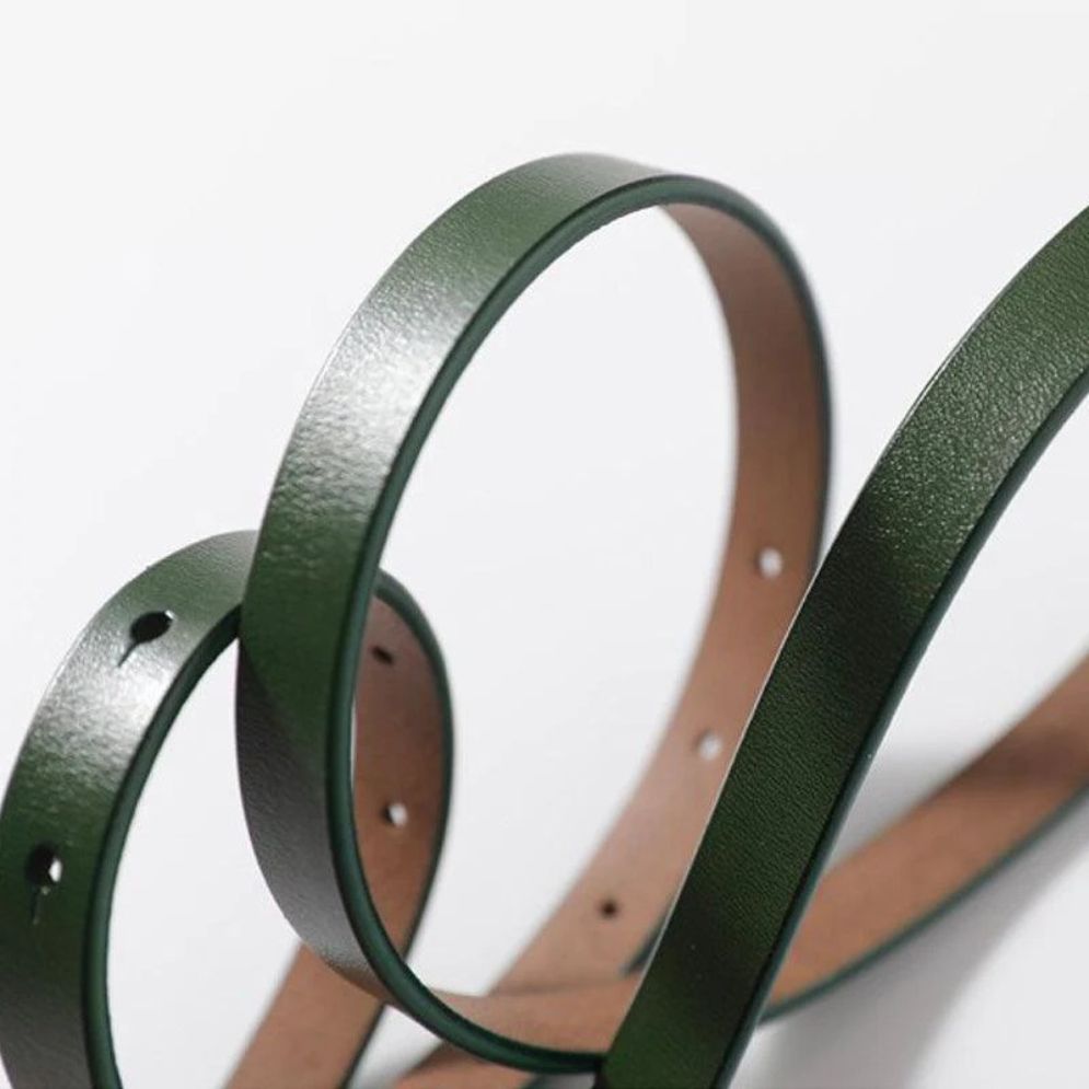 Ceinture en Cuir pour Femme Modèle Claomeia - La Ceinturerie