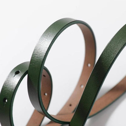 Ceinture en Cuir pour Femme Modèle Claomeia - La Ceinturerie