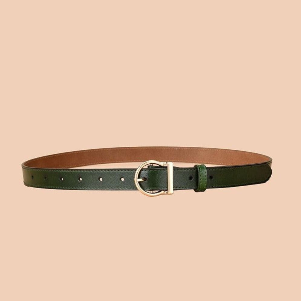 Ceinture en Cuir pour Femme Modèle Eliso - La Ceinturerie
