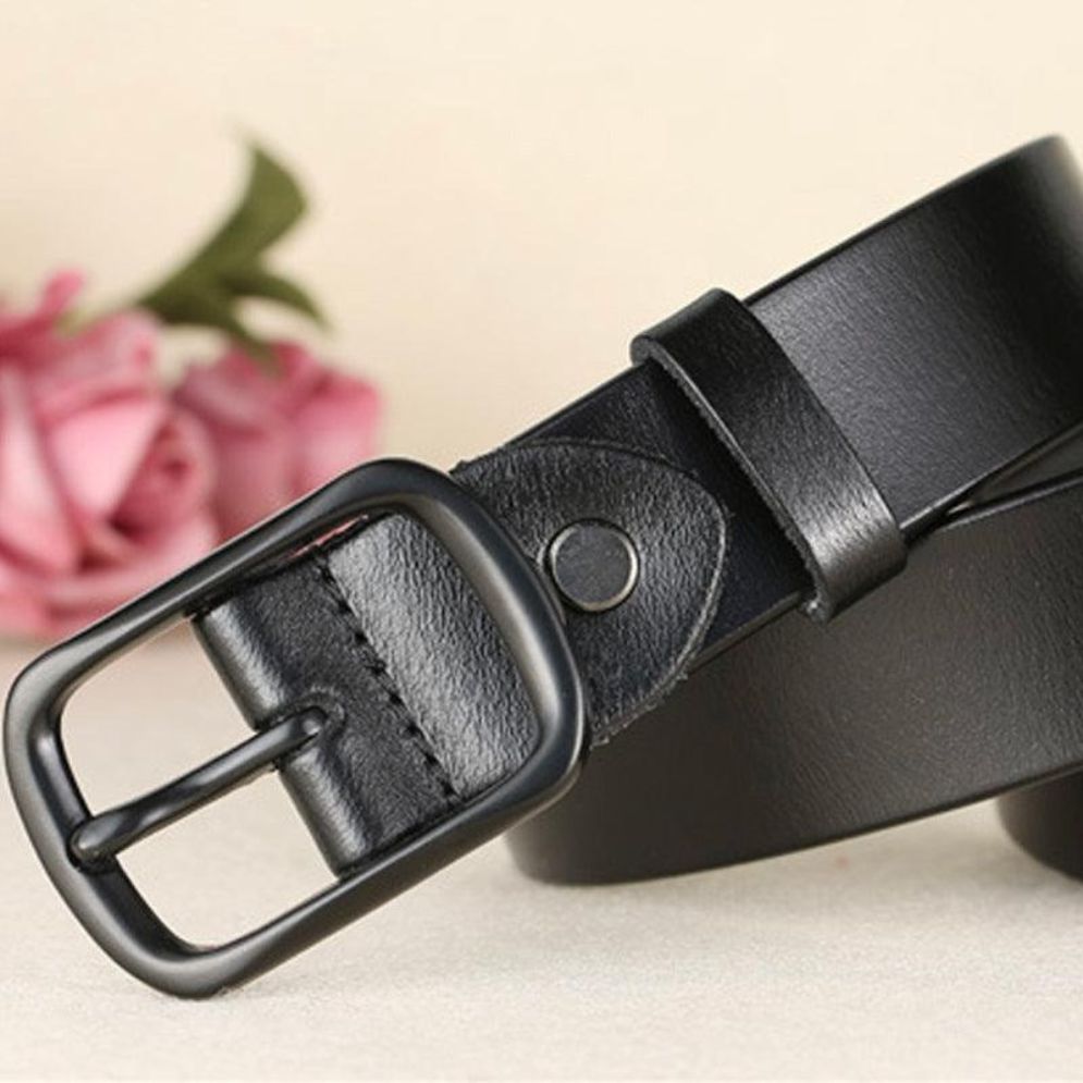 Ceinture en Cuir pour Femme Modèle Karmela Noire