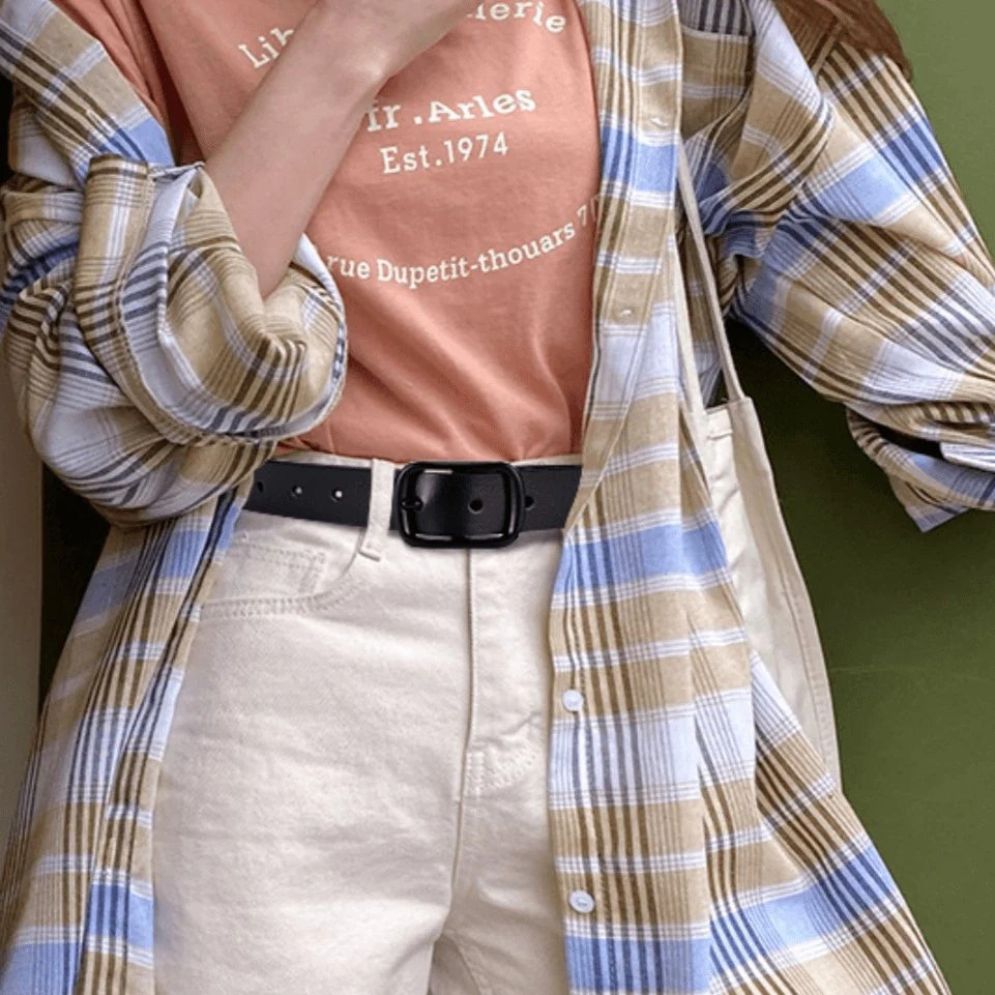 Ceinture en Cuir pour Femme Modèle Karmela Portée