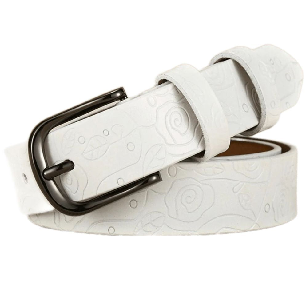 Ceinture en Cuir pour Femme Modèle Luna - La Ceinturerie
