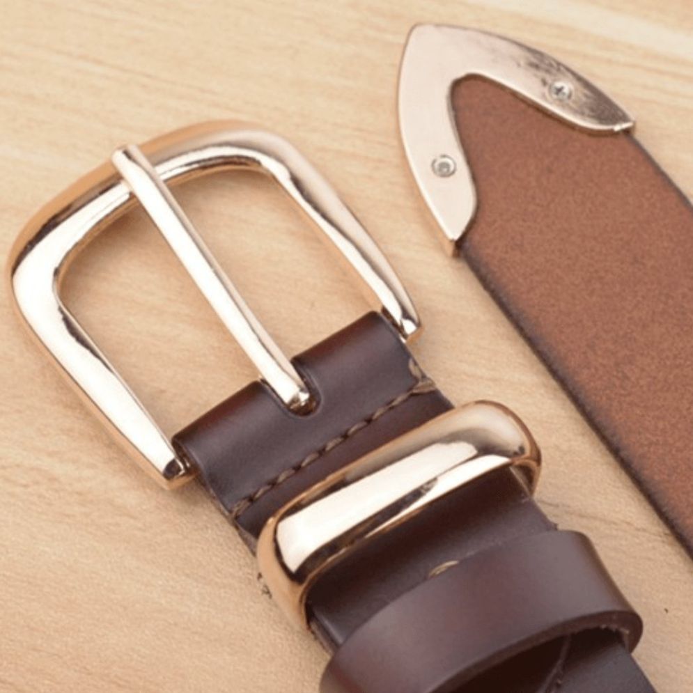 Ceinture en Cuir Fine pour Femme