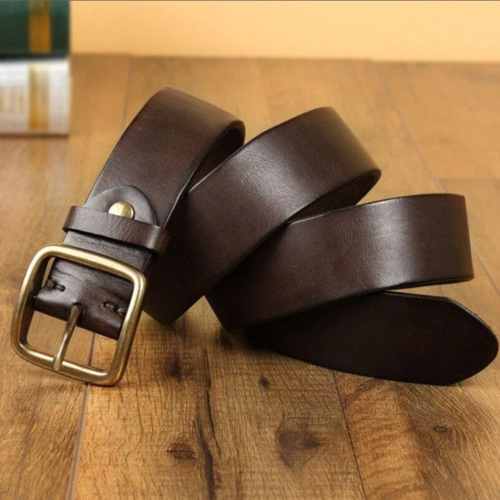 Ceinture en Cuir pour Homme Modèle Gabriel - La Ceinturerie
