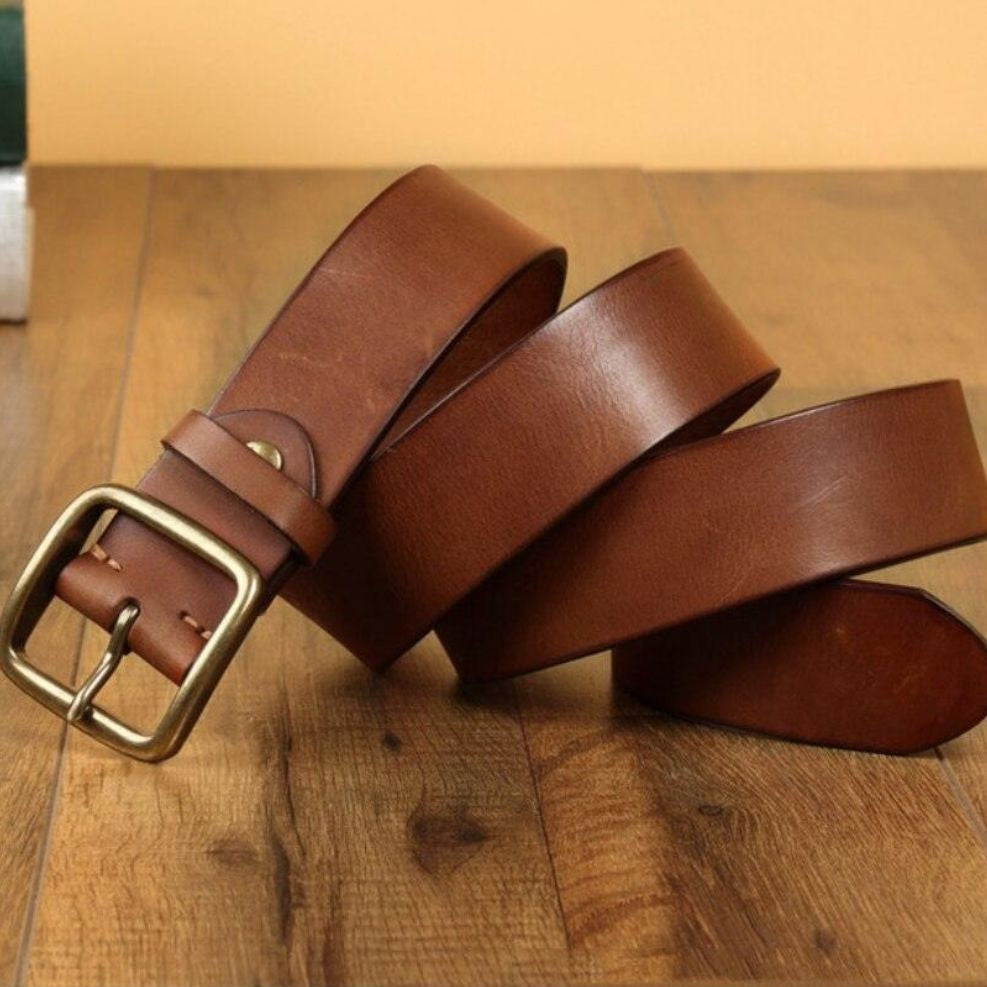 Ceinture en Cuir pour Homme Modèle Gabriel - La Ceinturerie
