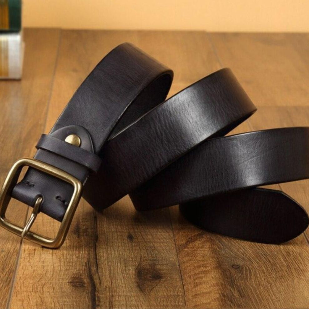 Ceinture en Cuir pour Homme Modèle Gabriel - La Ceinturerie
