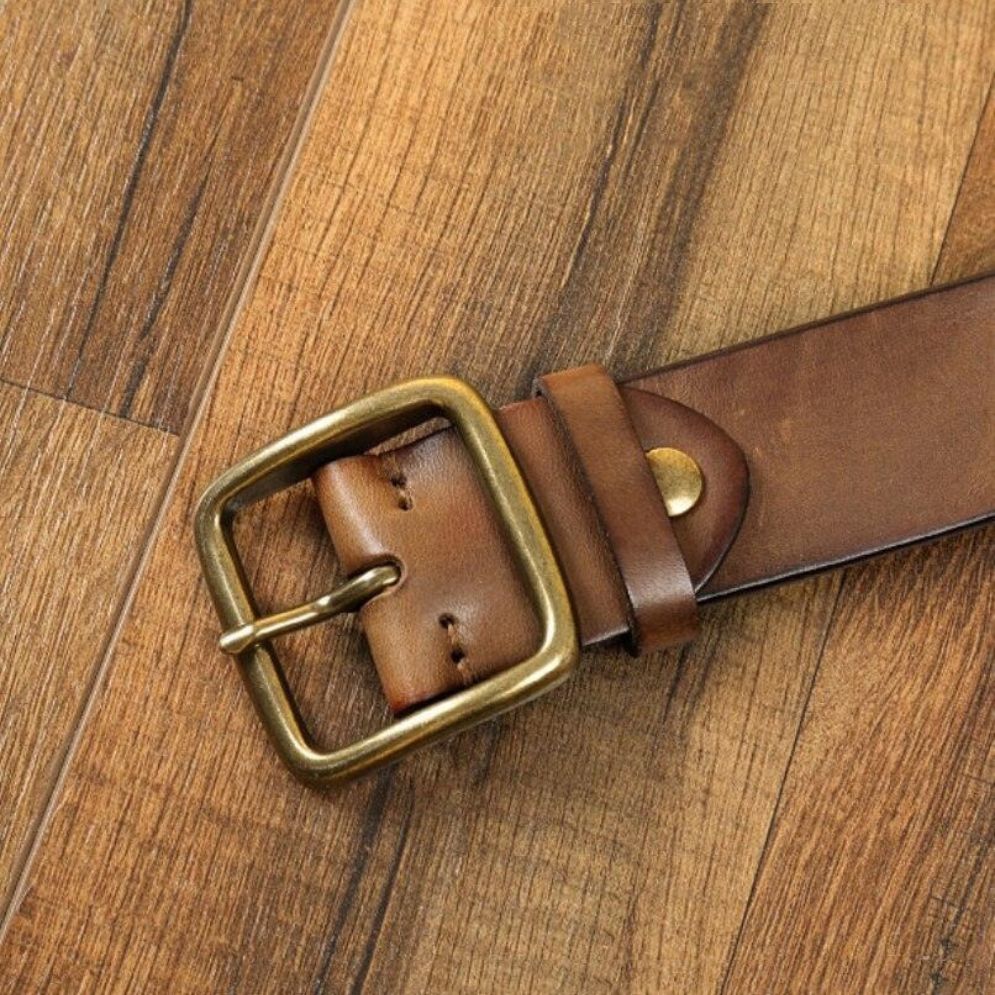 Ceinture en Cuir pour Homme Modèle Gabriel - La Ceinturerie
