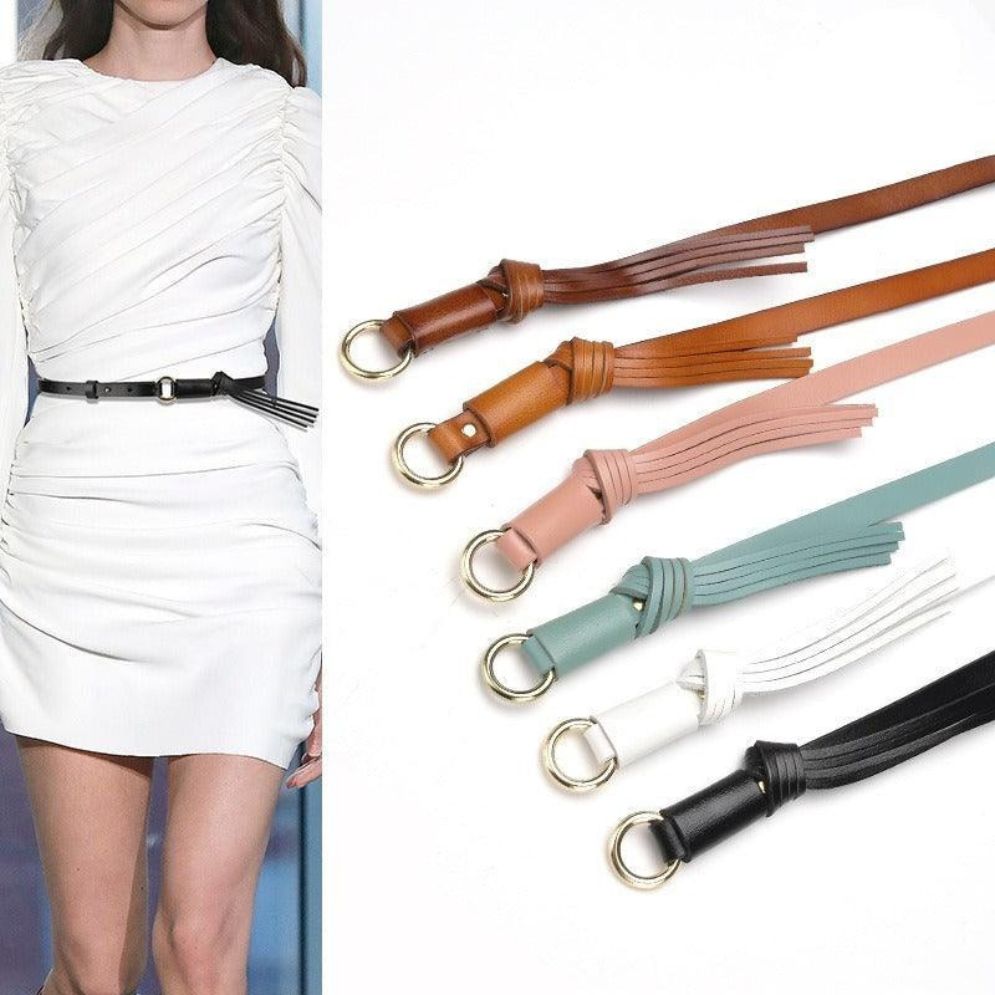 Ceinture en Cuir Ornée pour Femme Modèle Shreya - La Ceinturerie
