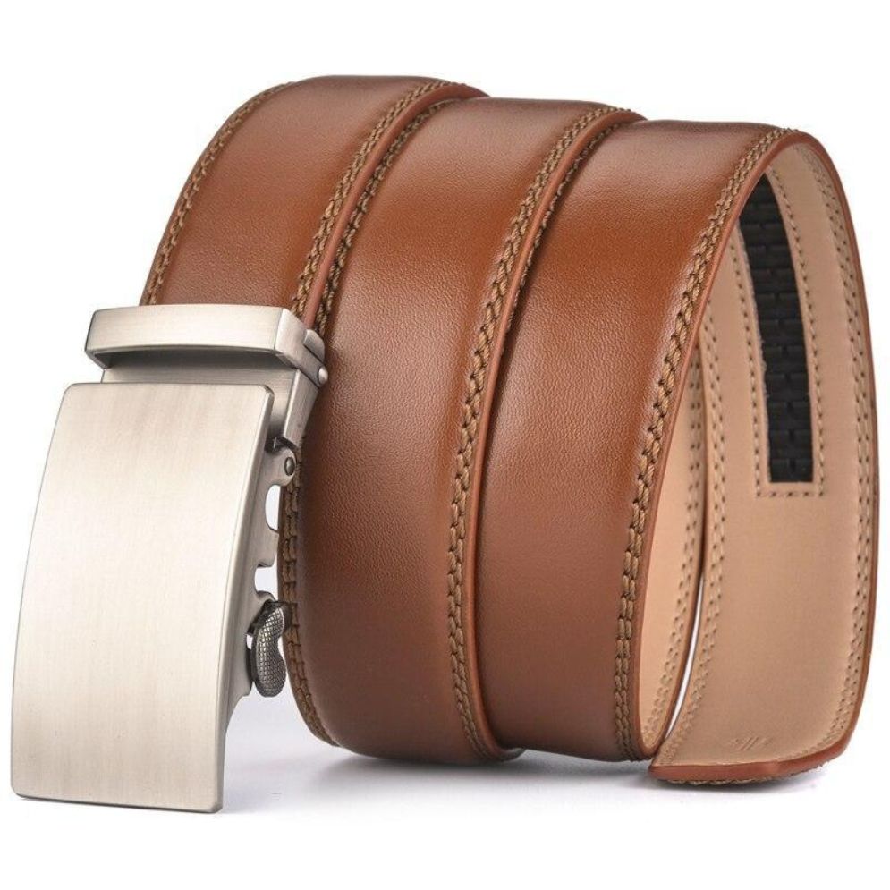 Ceinture en Cuir Pleine Fleur pour Homme