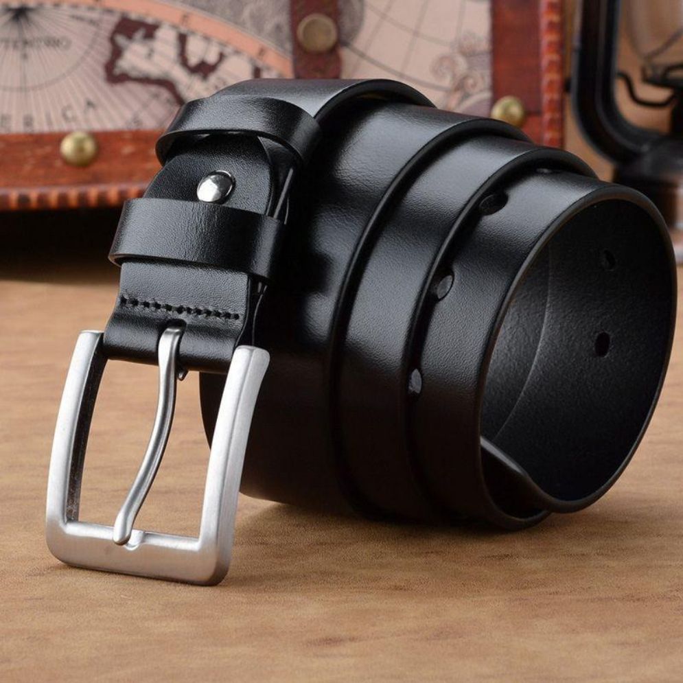 Ceinture en Cuir Pleine Fleur pour Homme Modèle Laurel - La Ceinturerie