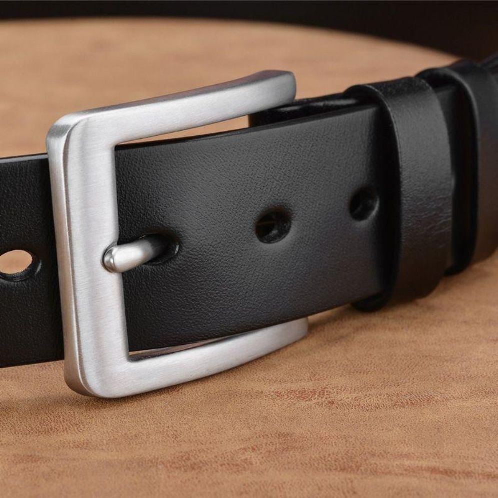 Ceinture en Cuir Pleine Fleur pour Homme Modèle Laurel - La Ceinturerie