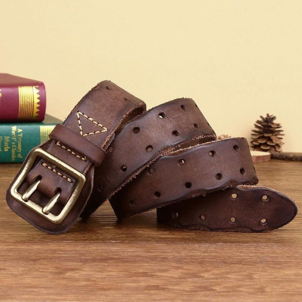 Ceinture en Cuir pour Femme Modèle Alen - La Ceinturerie
