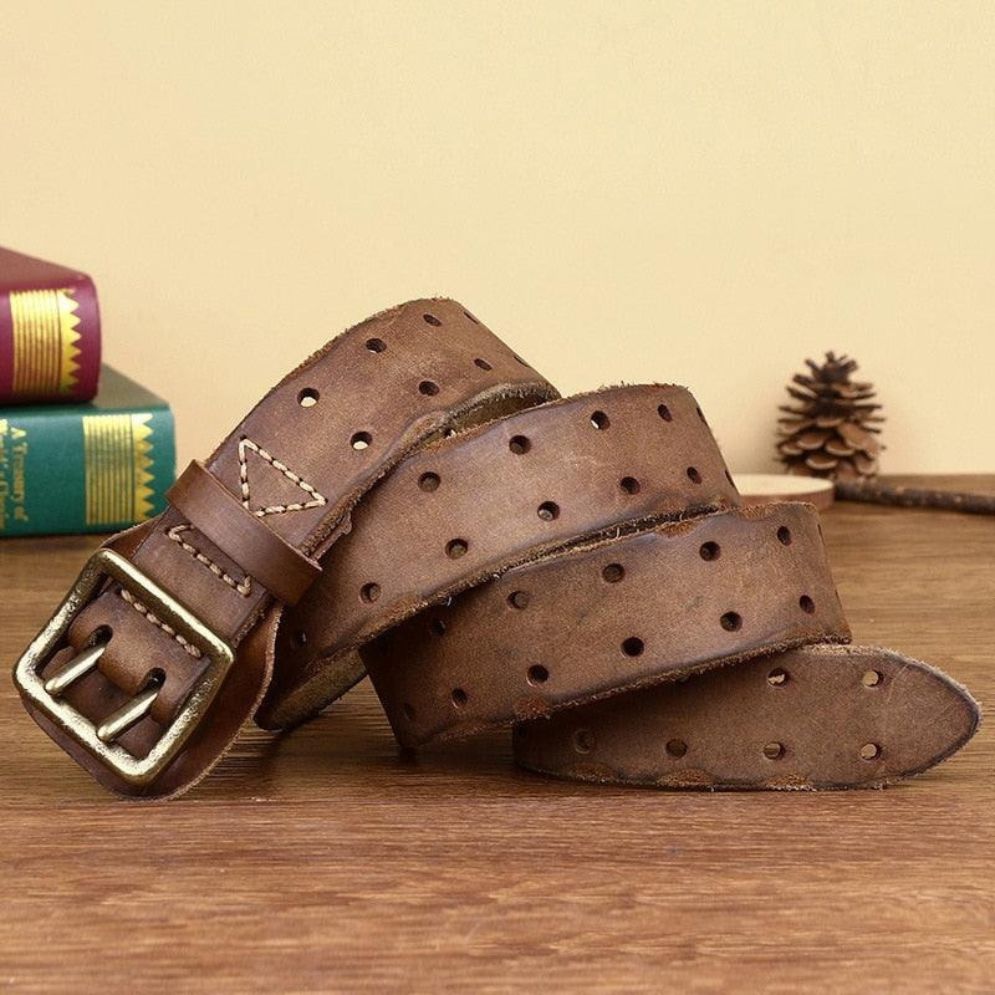 Ceinture en Cuir pour Femme Modèle Alen - La Ceinturerie
