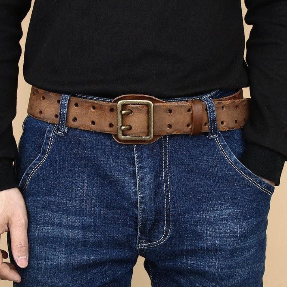 Ceinture en Cuir pour Femme Modèle Alen - La Ceinturerie
