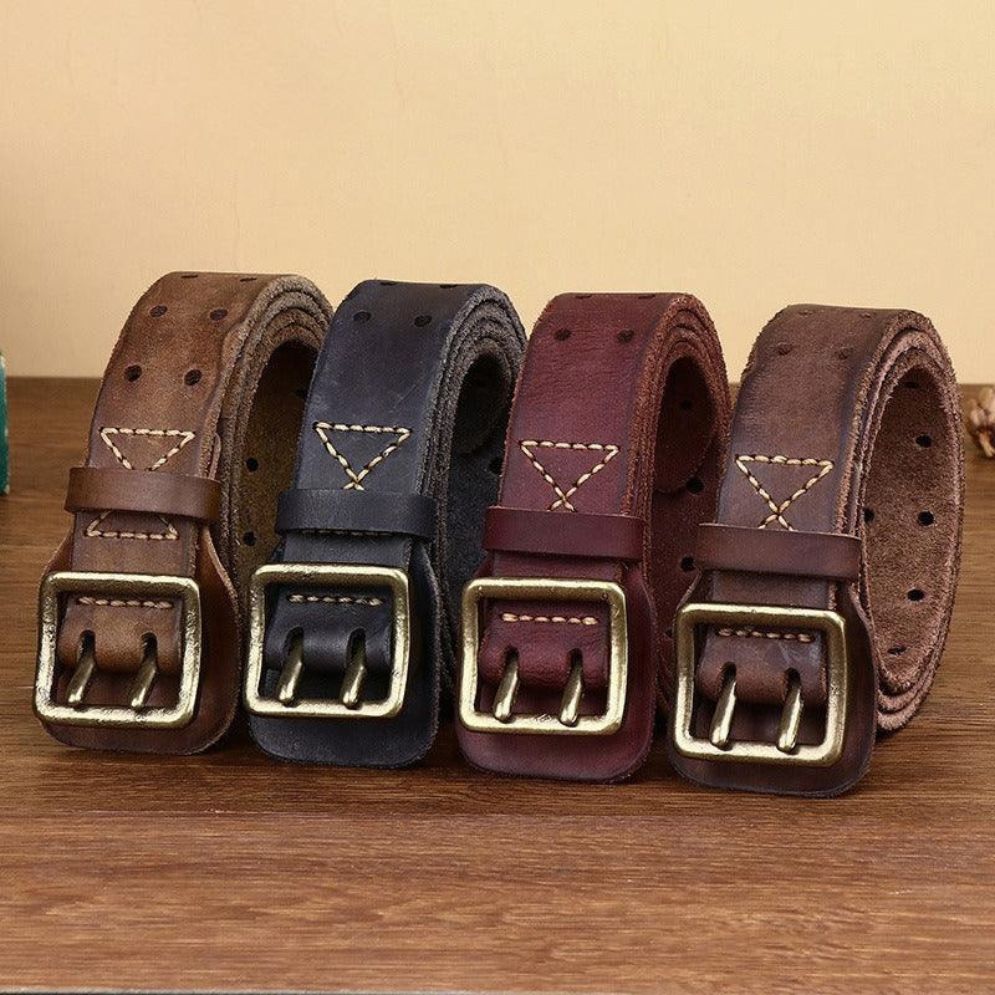 Ceinture en Cuir pour Femme Modèle Alen - La Ceinturerie

