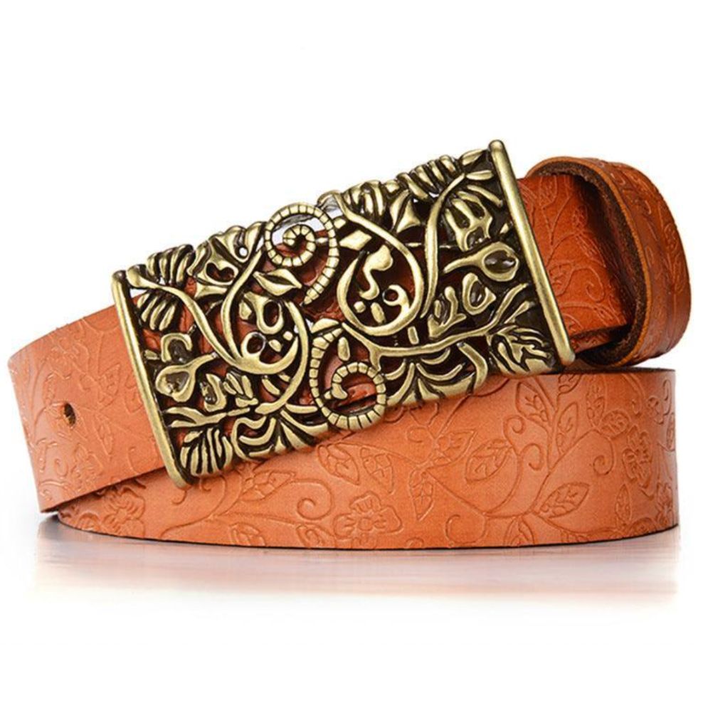 Ceinture en Cuir pour Femme Modèle Ananya - La Ceinturerie