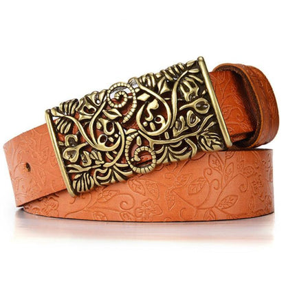 Ceinture en Cuir pour Femme Modèle Ananya - La Ceinturerie