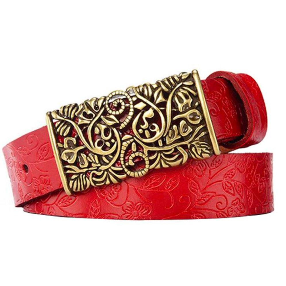 Ceinture en Cuir pour Femme Modèle Ananya - La Ceinturerie