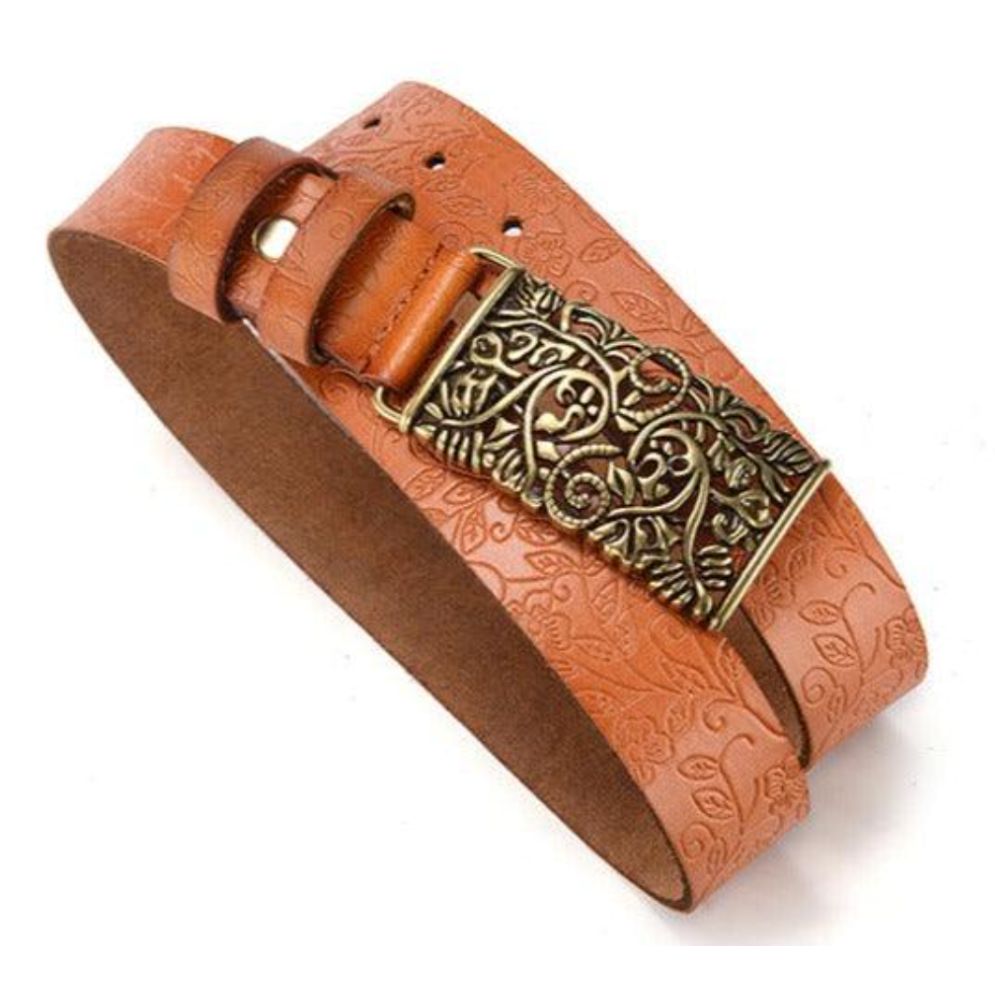 Ceinture en Cuir pour Femme Modèle Ananya - La Ceinturerie