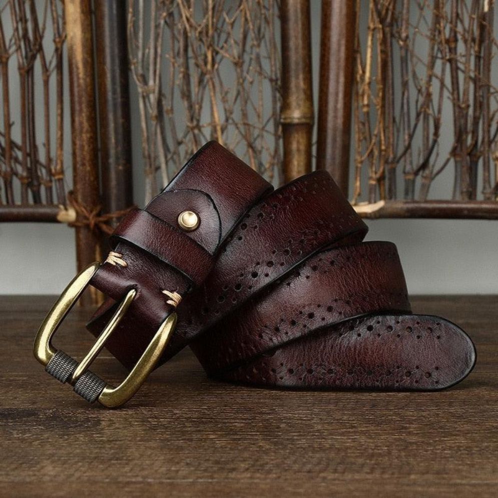 Ceinture en Cuir pour Femme Modèle Anei - La Ceinturerie