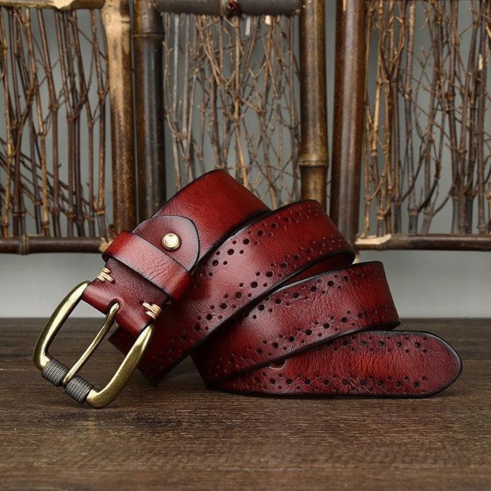Ceinture en Cuir pour Femme Modèle Anei - La Ceinturerie