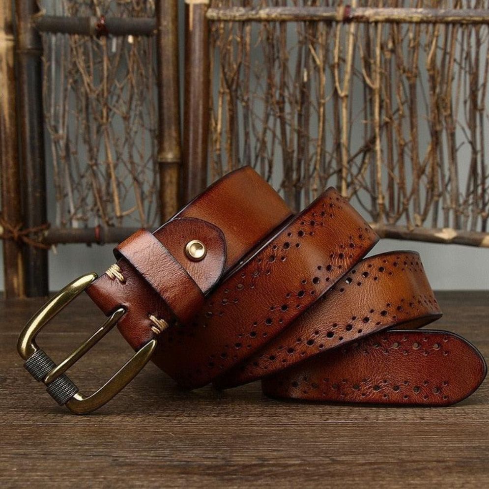 Ceinture en Cuir pour Femme Modèle Anei - La Ceinturerie