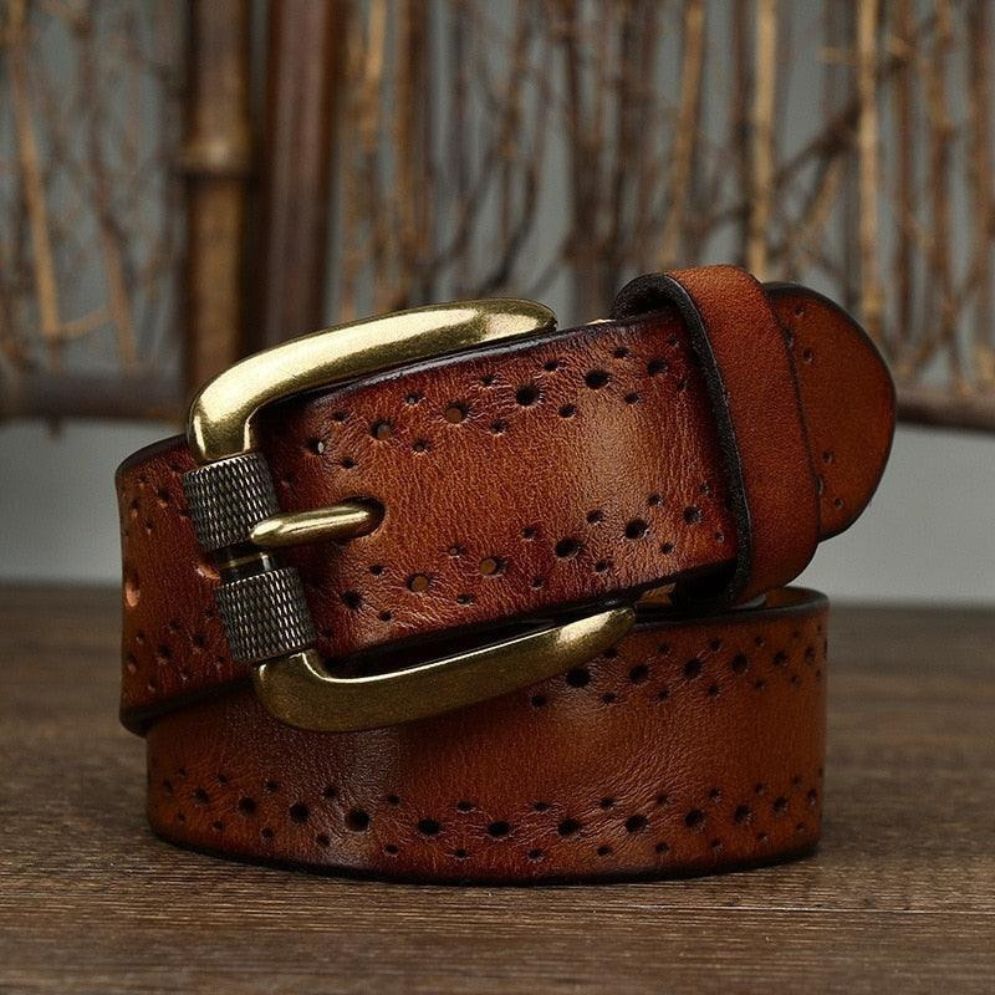 Ceinture en Cuir pour Femme Modèle Anei - La Ceinturerie