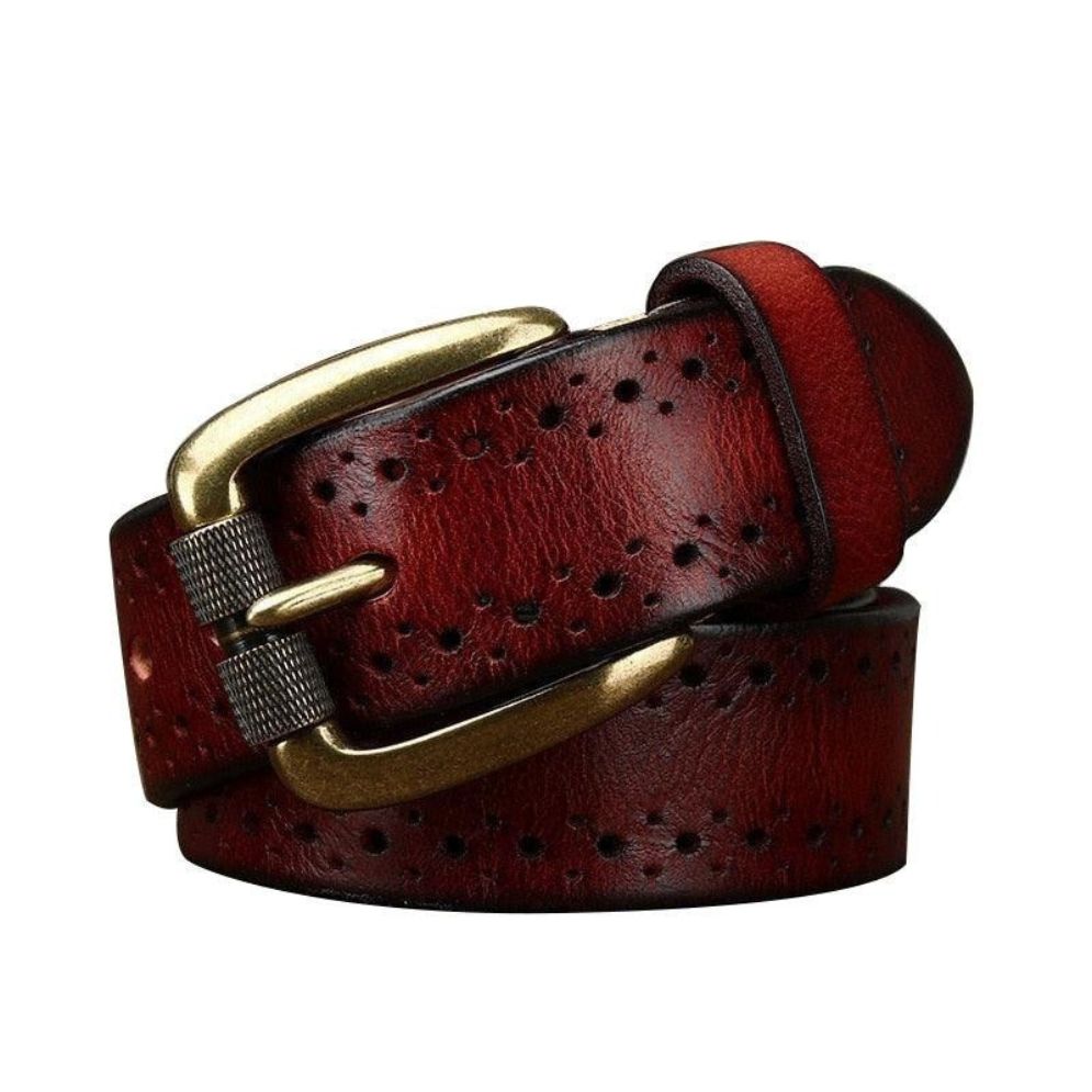 Ceinture en Cuir pour Femme Modèle Anei - La Ceinturerie