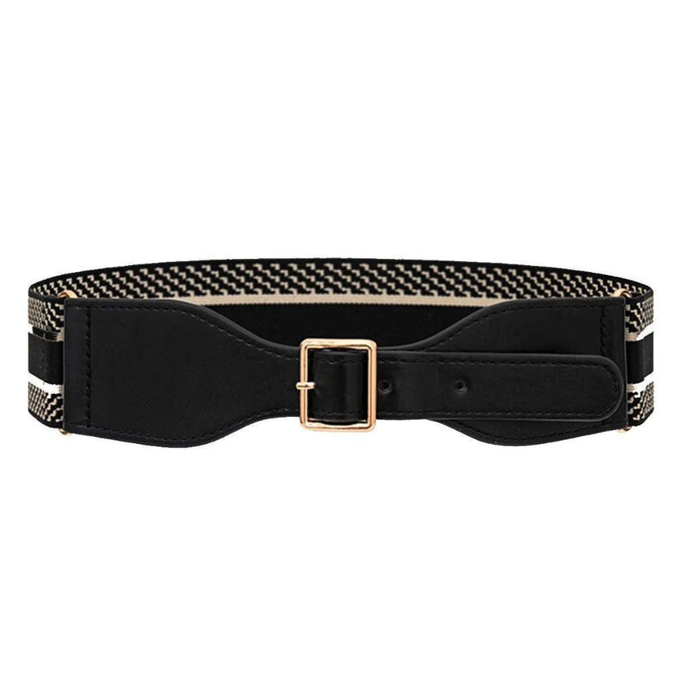 Ceinture Large Élastique pour Femme Modèle Syndra - La Ceinturerie