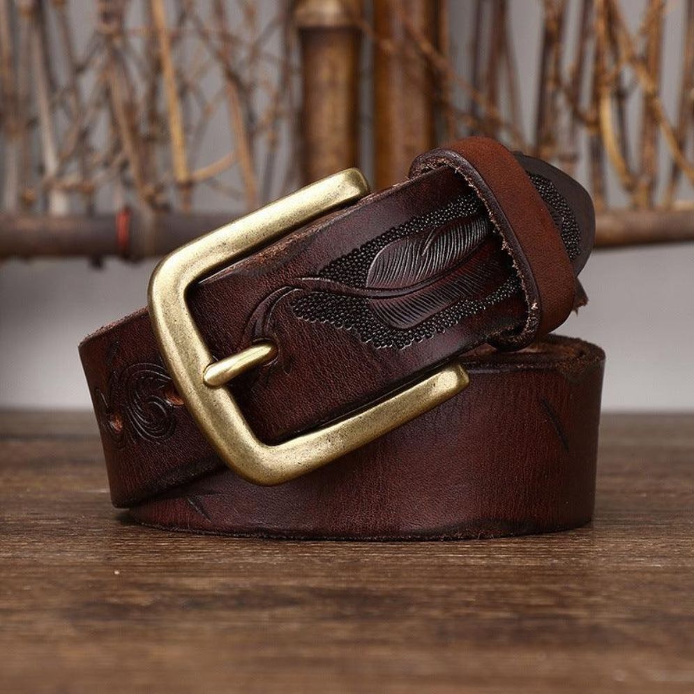Ceinture en Cuir pour Femme Modèle Araziia - La Ceinturerie
