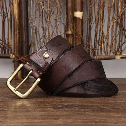 Ceinture en Cuir pour Femme Modèle Araziia - La Ceinturerie