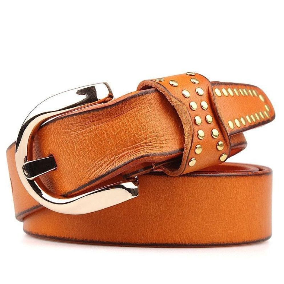 Ceinture en Cuir pour Femme Modèle Aulia - La Ceinturerie