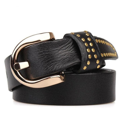 Ceinture en Cuir pour Femme Modèle Aulia - La Ceinturerie
