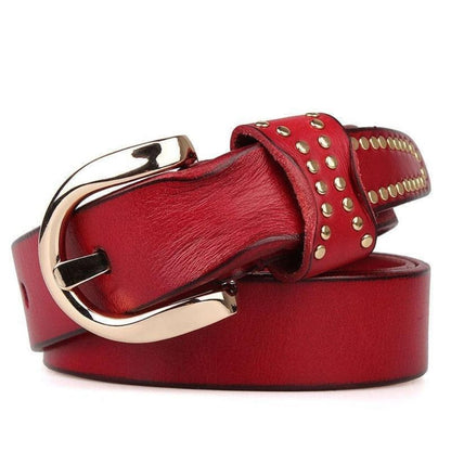 Ceinture en Cuir pour Femme Modèle Aulia - La Ceinturerie