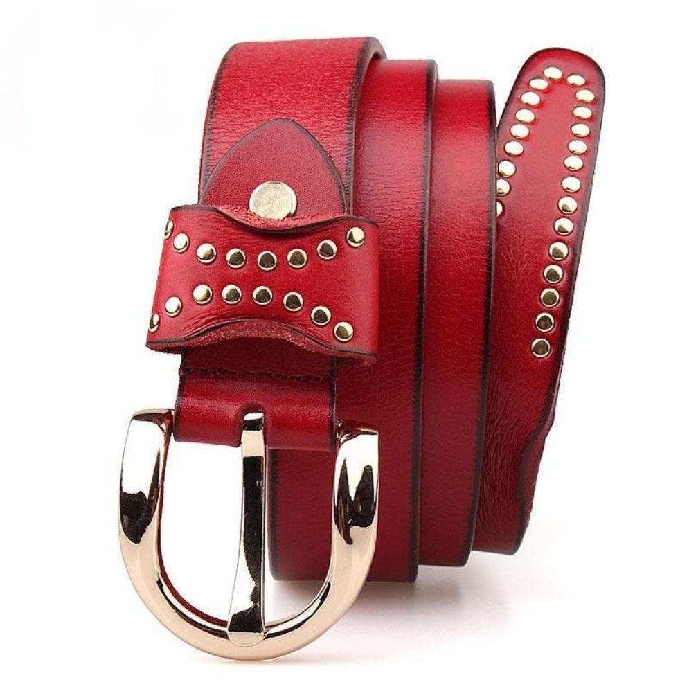 Ceinture en Cuir pour Femme Modèle Aulia - La Ceinturerie