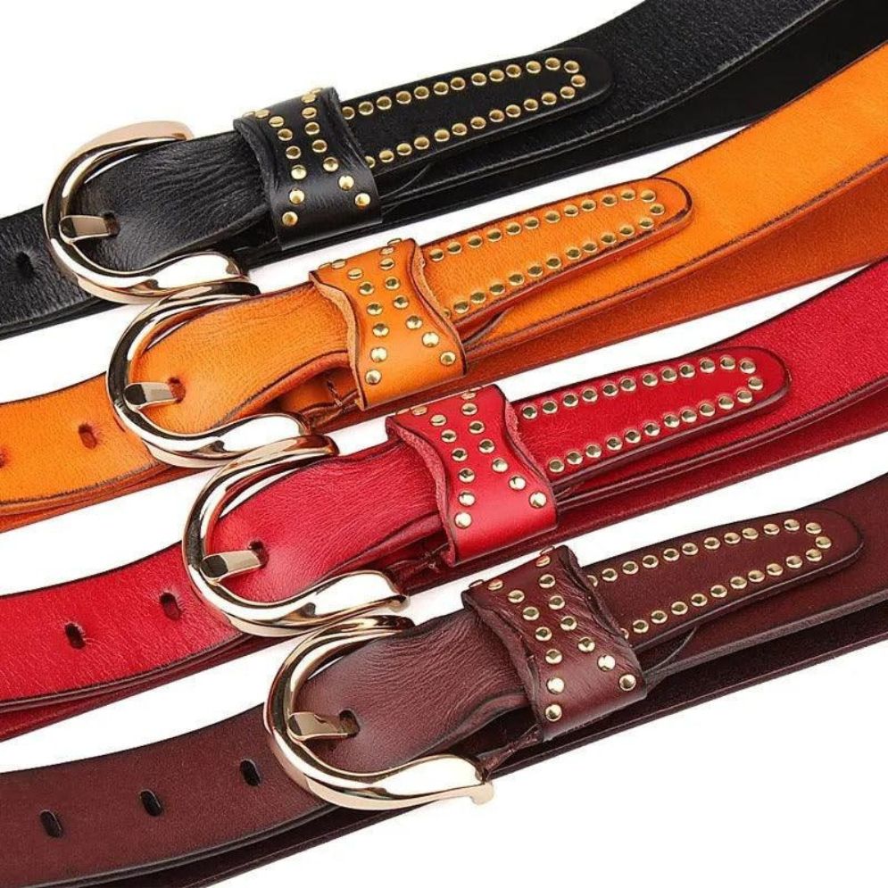 Ceinture en Cuir pour Femme Modèle Aulia - La Ceinturerie