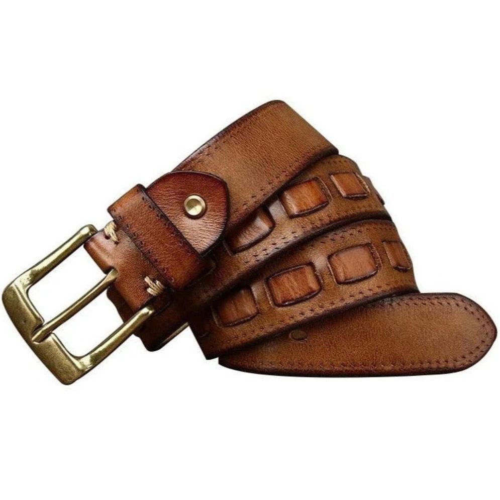 Ceinture en Cuir pour Femme Modèle Avainia - La Ceinturerie

