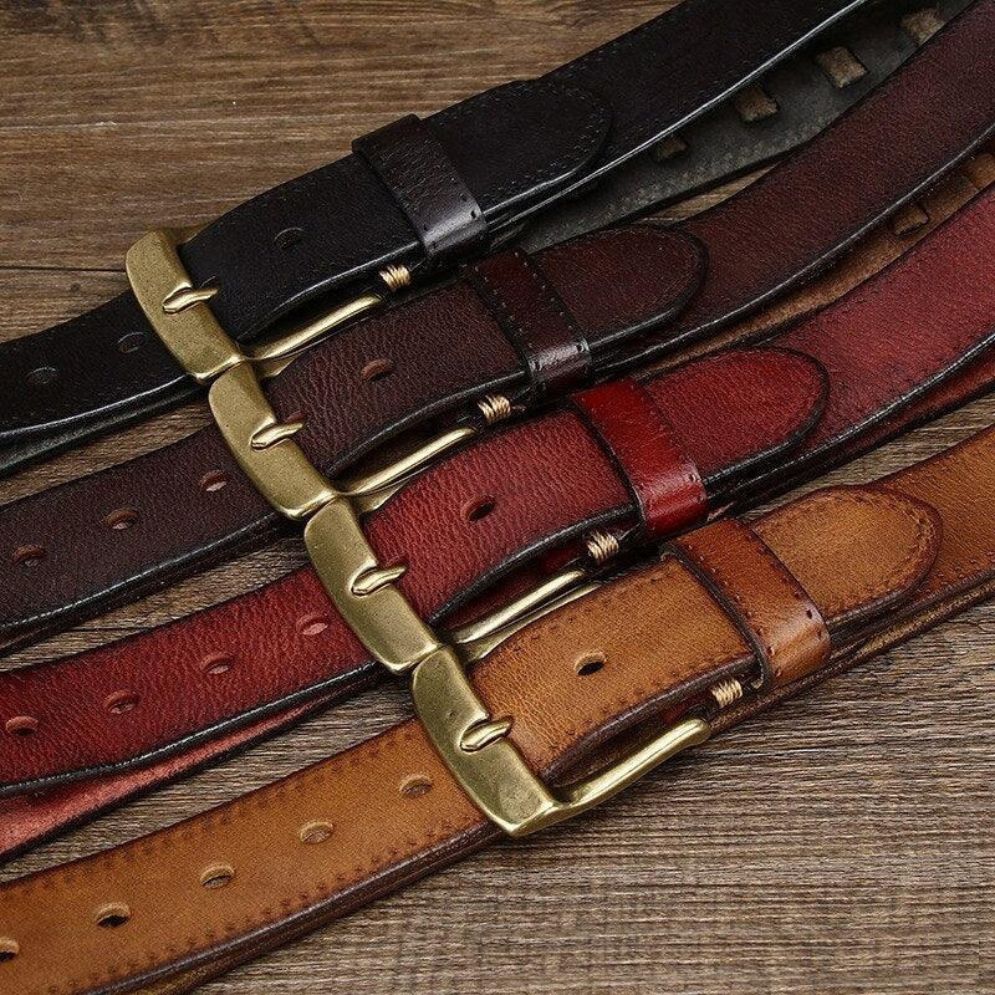 Ceinture en Cuir pour Femme Modèle Avainia - La Ceinturerie

