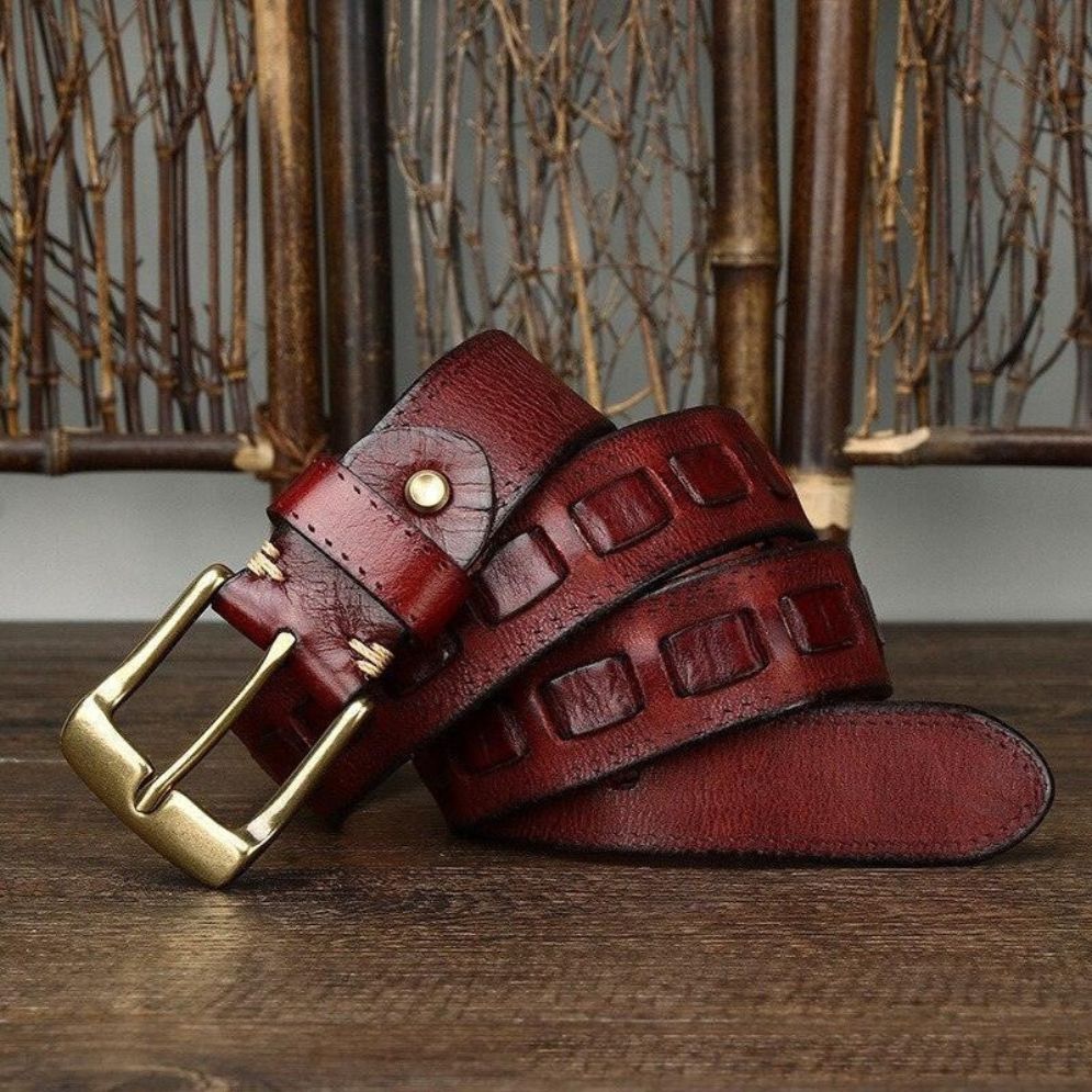 Ceinture en Cuir pour Femme Modèle Avainia - La Ceinturerie
