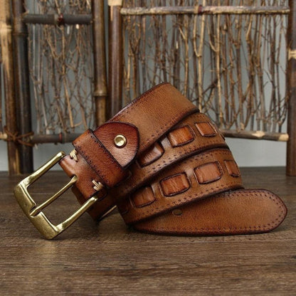 Ceinture en Cuir pour Femme Modèle Avainia - La Ceinturerie
