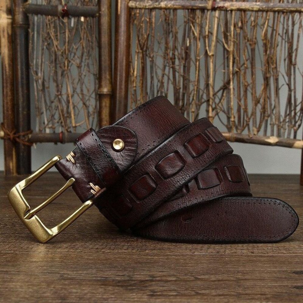 Ceinture en Cuir pour Femme Modèle Avainia - La Ceinturerie
