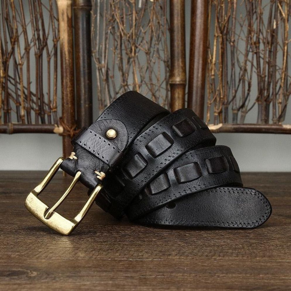 Ceinture en Cuir pour Femme Modèle Avainia - La Ceinturerie
