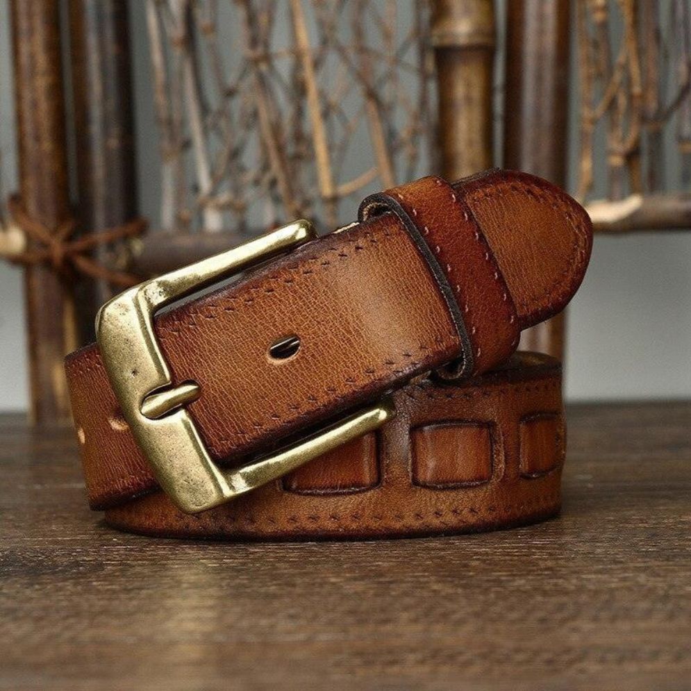 Ceinture en Cuir pour Femme Modèle Avainia - La Ceinturerie
