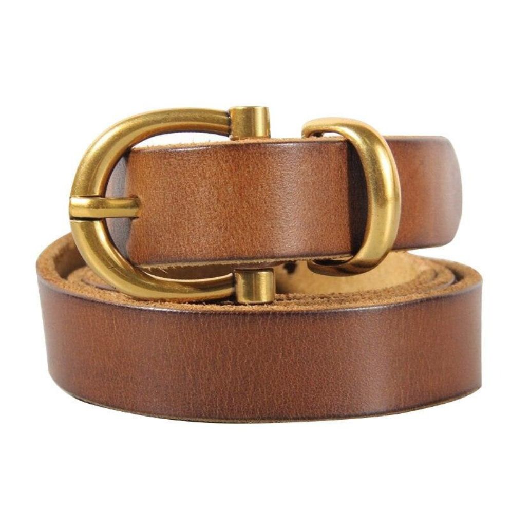 Ceinture en Cuir pour Femme Modèle Benthydora - La Ceinturerie